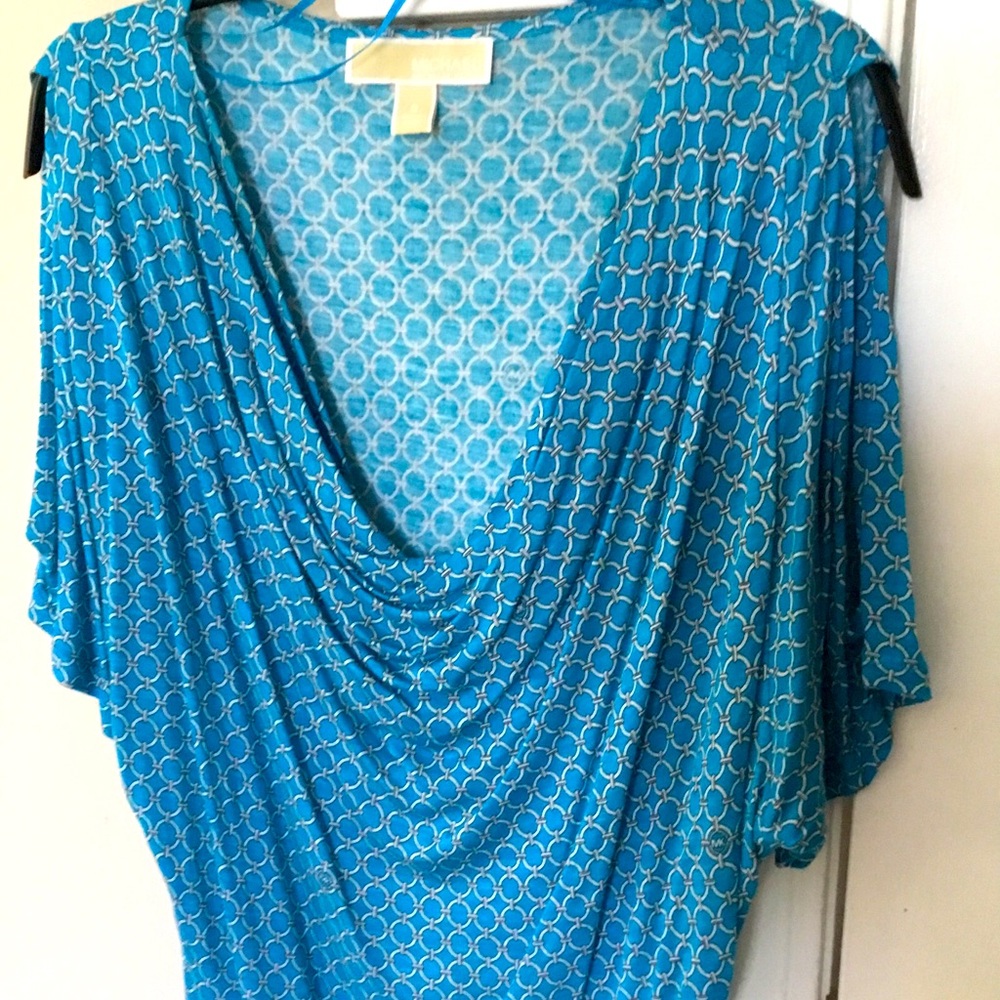 Michael Kors cold shoulder top